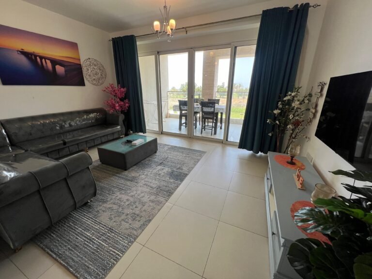 Furnished 2-Bedroom Apartment with Golf Lake View for Sale in Jebel Sifah