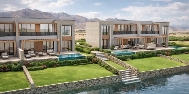 🌊 Luxury 2-Bedroom Chalet for Sale in Hawana Salalah – Lubana Island (Amazi)