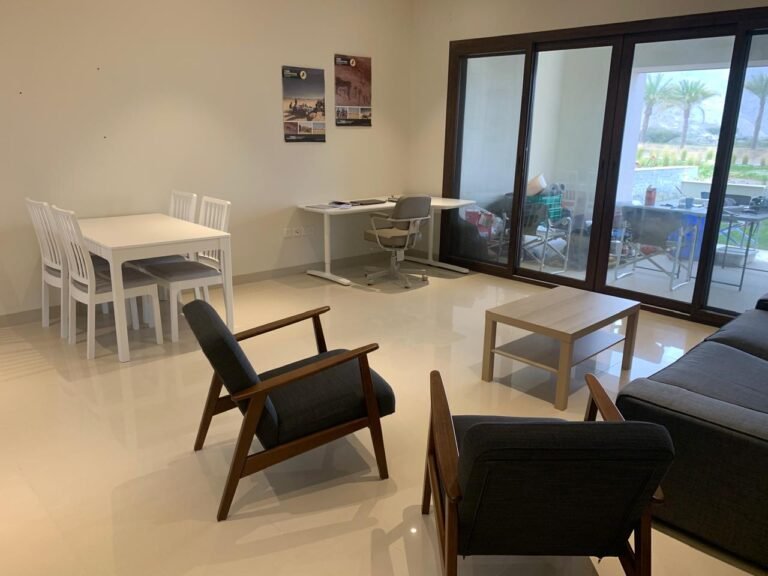 🔥 Ground Floor 2BR + Maid Apartment with Golf View | Jebel Sifah